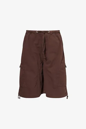 Jaded London Womens Parachute Cargo-Pocket Cotton Shorts Xs
