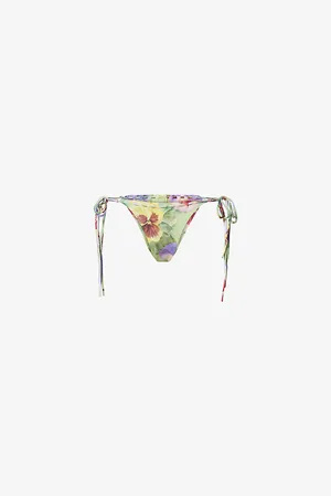 Jaded London Womens Raw Edge Floral Bikini Bottoms 6
