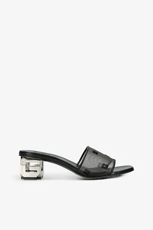 Givenchy Womens G-Cube 45 Mesh Heeled Sandals Eur 40.5 / 7.5 Uk Women