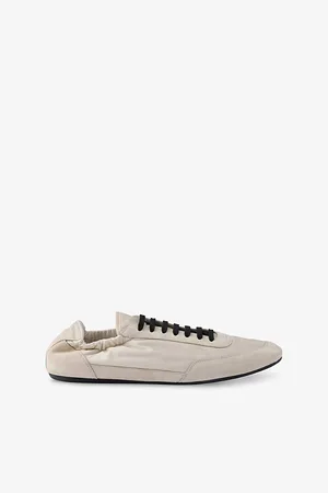 Prada Mens Collapse Re-Nylon and Suede Low-Top Trainers Eur 41.5 / 7.5 Uk Men