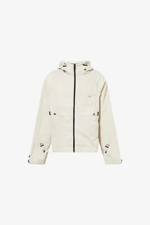 A-cold-wall* Mens Balfron Logo-Print Windbreaker Nylon Jacket S