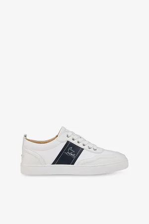 Christian Louboutin Mens Retero Leather Low-Top Trainers Eur 40 / 6 Uk Men