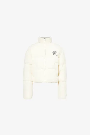 4th & Reckless Womens Arna Branded Padded Corduroy Jacket M