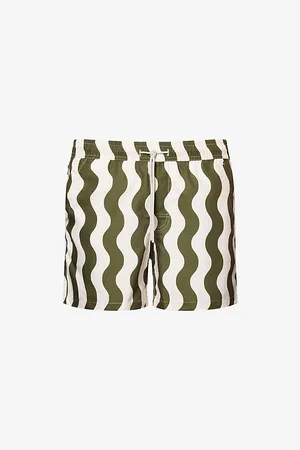 Oas Mens Striped Swim Shorts S