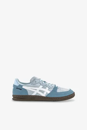 Asics Womens Skyhand Og Suede Low-Top Trainers 4
