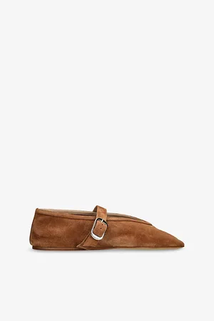 Le Monde Beryl Womens Stella Single-Strap Suede Pumps Eur 36 / 3 Uk Women