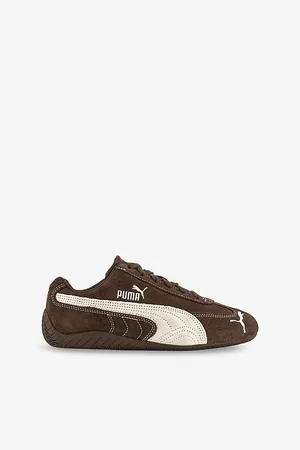 PUMA Womens Speedcat Og Suede Low-Top Trainers 3