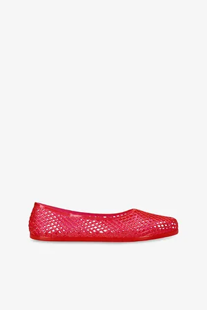 Ancient Greek Sandals Womens Iro Mesh-Textured PVC Ballet Flats Eur 36 / 3 Uk Women
