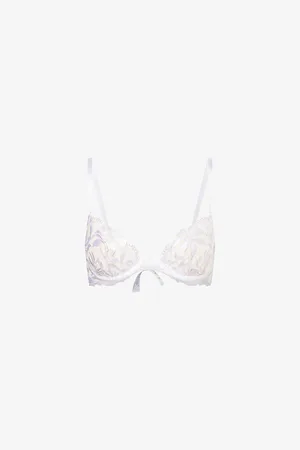 BlueBella Womens Leonora Embroidered Wired Mesh Bra 30C
