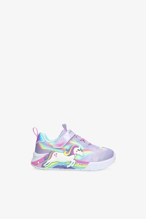 Skechers Unicorn Chaser Woven Low-Top Trainers Eur 21 /5 Uk Kids