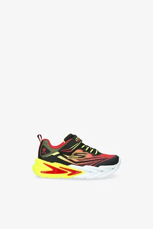 Skechers Flex Glow Ultra Woven Low-Top Trainers Eur 27 / 9 Uk Kids