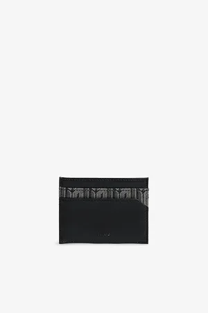 Reiss Mens Fletcher Canvas Card Holder 1 Size
