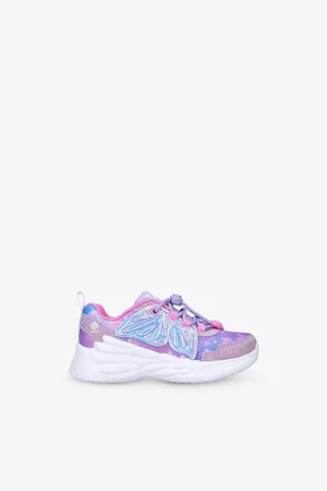 Skechers Dream Racer Woven Low-Top Trainers Eur 27 / 9 Uk Kids