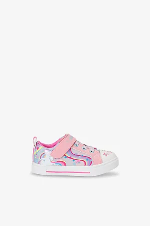 Skechers Twinkle Sparks Woven Low-Top Trainers Eur 21 /5 Uk Kids