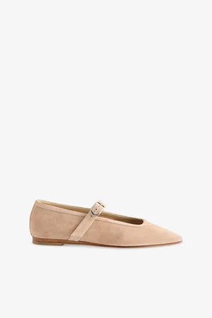 Le Monde Beryl Womens Ballet Mary Jane Suede Flats Eur 37.5 / 4.5 Uk Women
