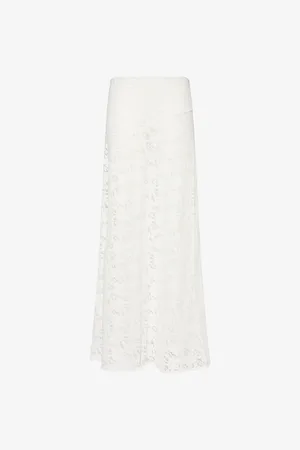 Dissh Womens Loula Lace Maxi Skirt 6