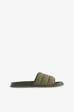 Gucci Mens Monogram Canvas Slides Eur 40 / 6 Uk Men