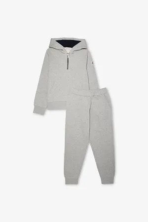 Moncler Hooded Straight-Leg Cotton-Jersey Tracksuit 4-14 Years 4 Years