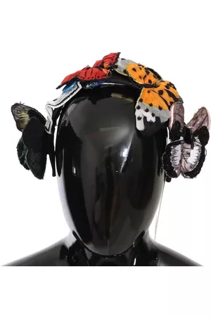Dolce & Gabbana Women Headbands - Tiara Floral Butterfly Sequin Diadem Headband