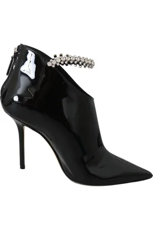 Jimmy Choo Blaize 100 Pat Leather Boot - EU40.5/US10.5