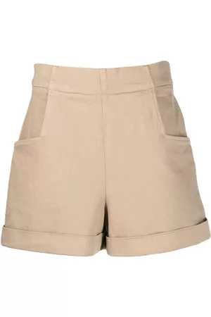 PAROSH High-waisted cotton shorts - XS