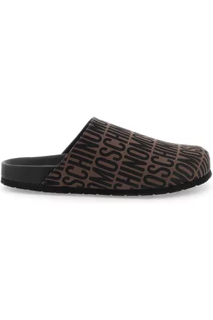 Moschino Men Clogs - Jacquard logo clogs - 40