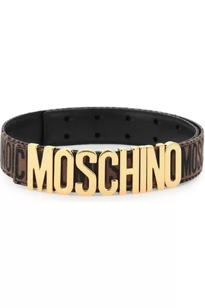 Moschino Belts - Jacquard logo belt - 46