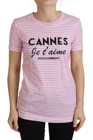 Dolce & Gabbana White CANNES Exclusive T-shirt - IT38 | XS