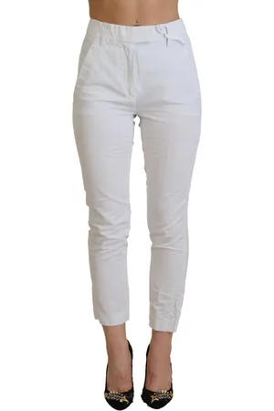 Dondup High Waist Tapered Women Pants - IT38 | XS