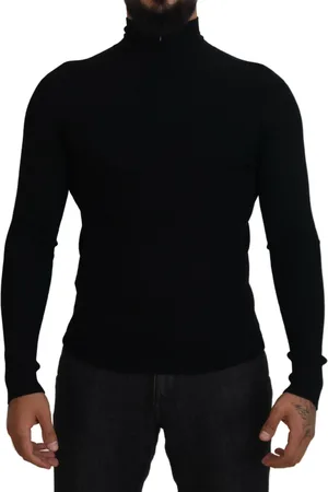 Dolce & Gabbana Half Zip Turtleneck Pullover Sweater - IT42 | XS