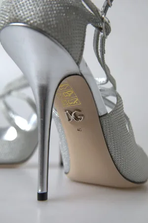 Dolce & Gabbana Shimmers Sandals Heel Pumps Shoes - EU40/US9.5
