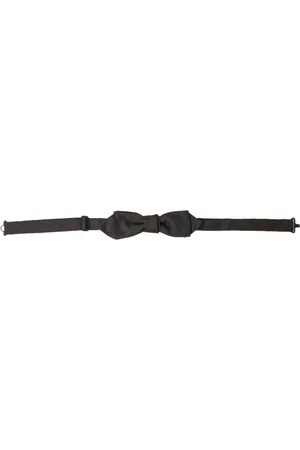 Dolce & Gabbana Polyester Silk Adjustable Neck Men Papillon Bow Tie