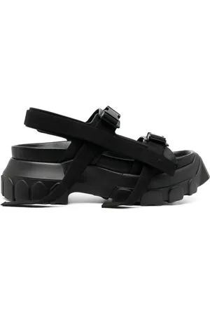 Rick Owens Tractor chunky sandals - 37 BLACK/BLACK