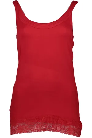 Silvian Heach Chic Lace Insert Tank Top - XS