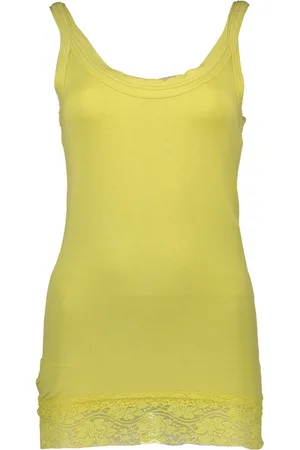 Silvian Heach Chic Lace-Insert Tank Top - XS