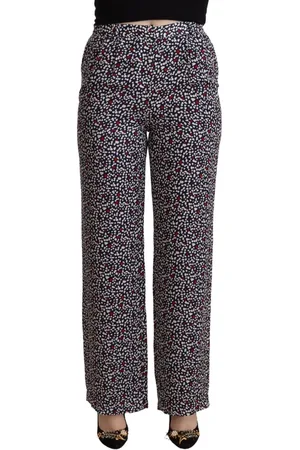 Michael Kors Elegant High Waist Straight Trousers - IT42|M