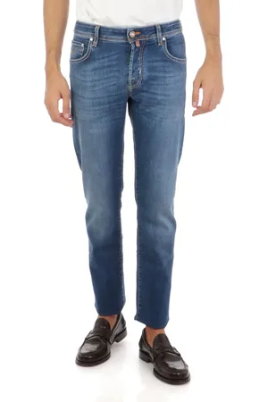 Jacob Cohen Handcrafted Slim Fit Jeans with Pony Patch - W36