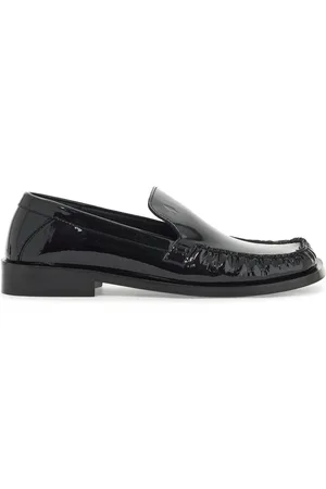 The Attico Charles patent leather loafers - 36