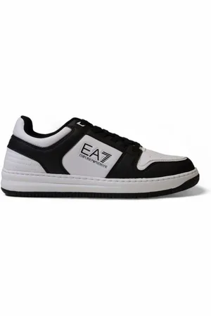 EA7 And White Polyester Sneaker - EU 39 | US 6