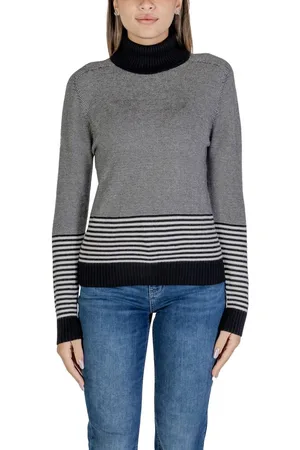 SANDRO FERRONE And White Viscose Sweater - IT42|M
