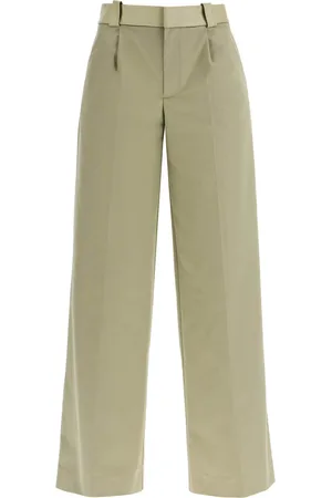 CHRISTOPHER ESBER Wide leg linseed cotton trousers - 6