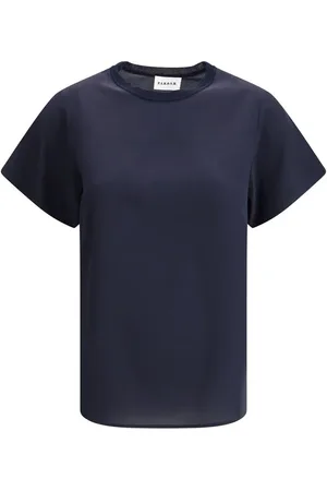 P.A.R.O.S.H. Short sleeve silk Top - S