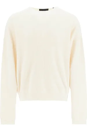 FEAR OF GOD Waffle crew neck pul - L