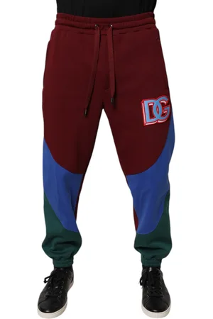 Dolce & Gabbana Cotton Men Jogger Sweatpants Pants - IT48 | M