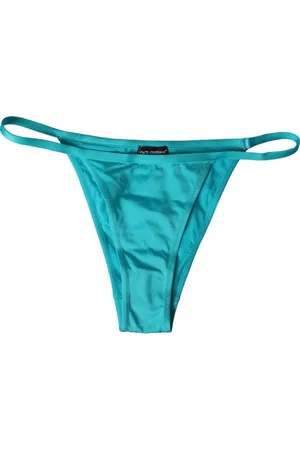 Dolce & Gabbana Blue Nylon Beachwear Swimwear Bottom Bikini - IT3 | M