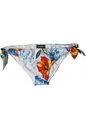 Dolce & Gabbana Floral Print Swimsuit Bikini Bottom Swimwear - IT1 | XS