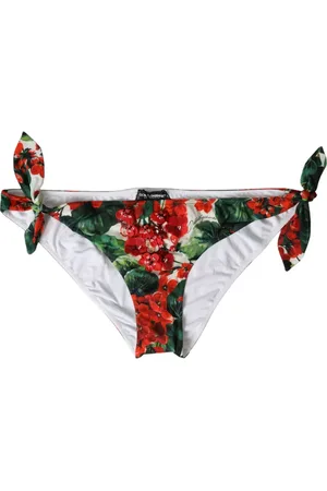 Dolce & Gabbana Geranium Swim Bottom Beachwear Bikini - IT4 | L