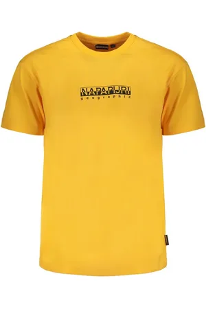 Napapijri Orange Cotton T-Shirt - XXL