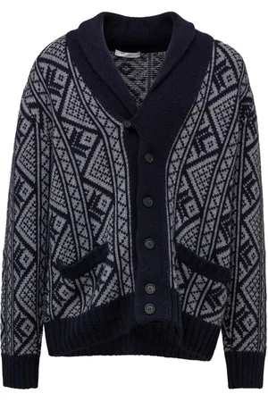 Cruciani Bicolor Cashmere Cardigan - IT58 | 3XL