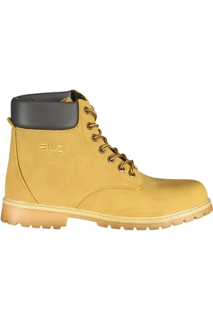 Fila Vibrant Yellow Contrast Lace-up Boots - EU40/US7